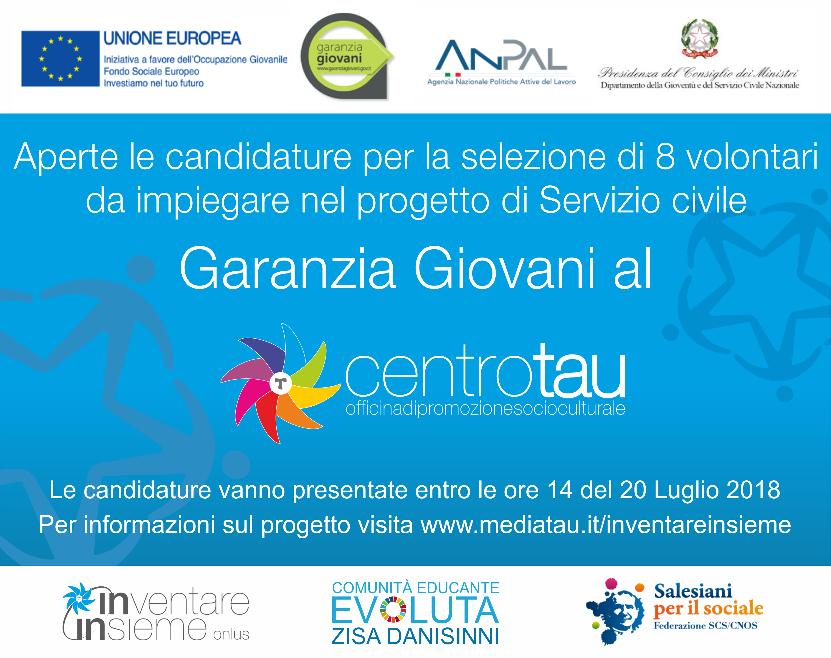 Elenco colloqui “Garanzia giovani al Centro Tau” 2018